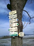 Image for Rozcestnik / Tourist Arrows, Príchovice - Pod hrbitovem, CZ
