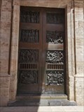Image for Puerta bronce Basilica Virgen de los Desamparados - Valencia, España