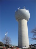 Image for Wind Turbines on Water Tower in Addison, TX