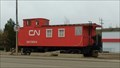 Image for CN caboose 79034 - Athabasca, Alberta, Canada