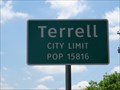 Image for Terrell, TX - Population 15816