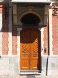 Image for Doorway at city house in Lombaardstraat 17, Hasselt, Limburg / Belgium