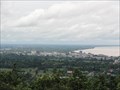 Image for Mukdahan City from Phu (mountain) Manorom—Mukdahan, Thailand.