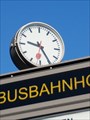 Image for Town Clock am Busbahnhof Koblenz, Rhineland-Palatinate, Germany