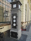 Image for Historical meteorological column - Masaryk railway station, Prague