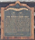 Image for The Riter Cabin 1847 ~ 149