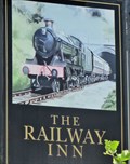 Image for The Railway Inn - Pub Sign - Nelson, Treharris, Wales.