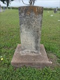 Image for OLDEST Marked Grave in Post Oak Cemetery - Holland, TX