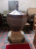 Image for Ancient Font - Church of St Ilytyd - Ilston - Gower, Wales.