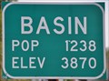 Image for Basin, Wyoming ~ Elevation 3870
