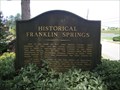 Image for Historical Franklin Springs