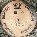 Image for British Columbia Control Survey V3515 - Vancouver, BC