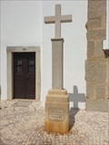 Image for Christian Cross in Front of Ermida de Nossa Senhora do Pé da Cruz - Estoi, Portugal
