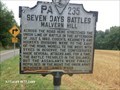 Image for Seven Days Battles Malvern Hill - Henrico VA