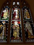 Image for Apostles and Characters - St John Church - Cardiff, Wales.