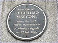 Image for Guglielmo Marconi - Newgate Street, London, UK