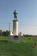 Image for Zinc Civil War Soldier - Iola, Kansas
