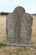 Image for FIRST Burial in Hamilton-Beeman Cemetery - Retreat, TX