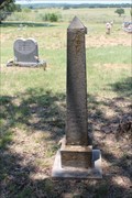 Image for FIRST Burial in Fairview Cemetery - Grosvenor, TX