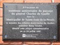 Image for 30ième Anniversaire - Général de Gaulle - 30th Anniversary - General de Gaulle - Sainte-Anne-de-la-Pérade, Québec