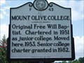 Image for Mount Olive College  -  F-43