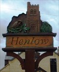 Image for Village Sign, Henlow, Beds, UK