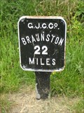 Image for Canal Side Mileage Marker - Northant's