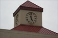 Image for OK City Community College library clock - Oklahoma City, Oklahoma USA