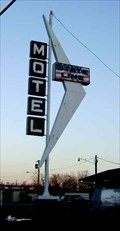 Image for State Line Motel Sign Googie