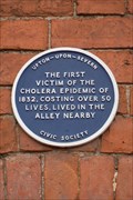 Image for Cholera Memorial, Dunns Lane, Upton-on-Severn, Worcestershire.
