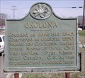 Image for Okolona Historic Marker – Okolono, MS
