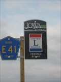 Image for Lincoln Highway Marker - rural Boone, IA