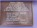 Image for Aberdare Library - WW2  Memorial - Cynon Valley, Wales.