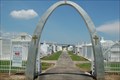 Image for Sacred Heart Cemetery Arch - Larose, LA