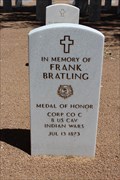 Image for Frank Bratling - Fort Bliss National Cemetery - El Paso, TX