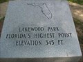 Image for Highest Point in Florida