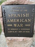 Image for Spanish-American War Memorial - Lake Forest Cemetery - Grand Haven, Michigan