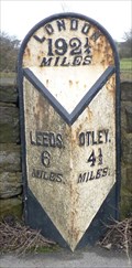 Image for Milestone - Leeds Road, Bramhope, Yorkshire, UK.