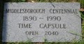 Image for Middlesborough Centennial Time Capsule - Middlesborough, KY