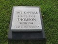 Image for Rotary Time Capsule - Thomson, GA