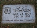 Image for Daid Thomas Thompson - Siskiyou Cemetery - Medford, Oregon