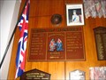 Image for Whangamata Roll of Honour - New Zealand
