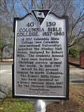 Image for Columbia Bible College, 1937-1960 - 40 139 - Columbia, South Carolina