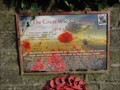 Image for WWI Centenary Memorial - Spofforth, UK