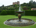 Image for Garden fountain, Powis Castle, Welshpool, Wales