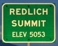 Image for Redlich Summit ~ Elevation 5053 Feet
