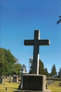 Image for St. Paul's Catholic Cemetery Cross - Macomb, IL