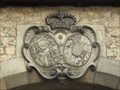Image for Principal coat of arms of Thurn and Taxis at Helenentor, Regensburg - Bavaria / Germany