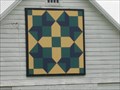 Image for “Diamond Cross” Barn Quilt – rural Le Mars, IA