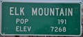 Image for Elk Mountain, Wyoming ~ Population 191
